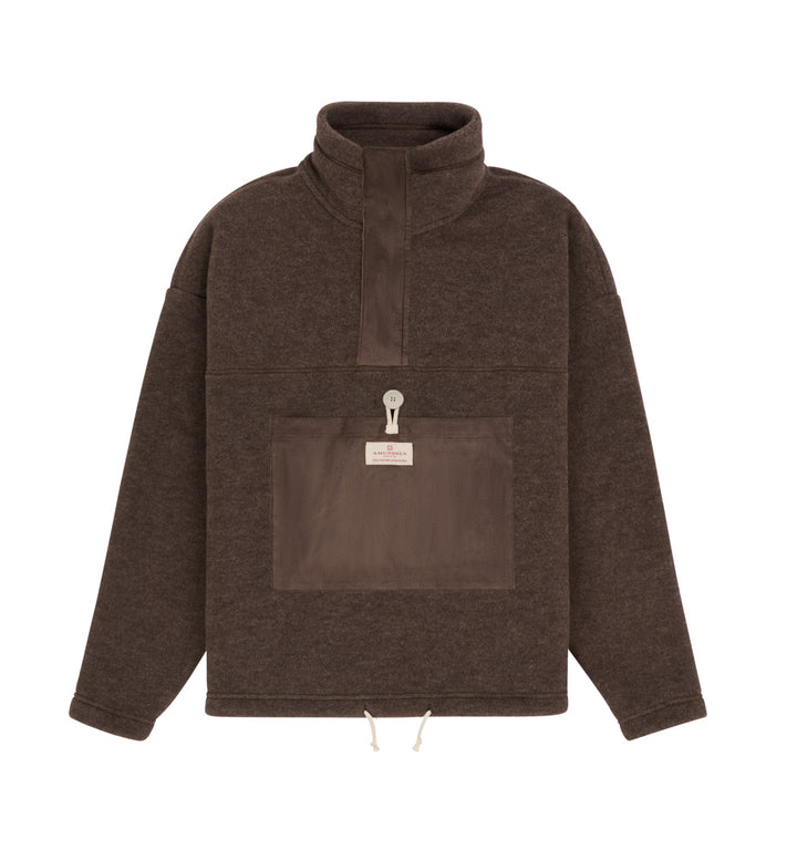 Amundsen Sports V-Bond Cord Fleece Womens Cowboy/Brown