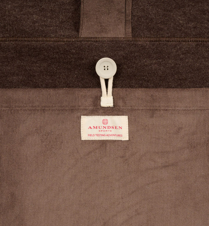 Amundsen Sports V-Bond Cord Fleece Womens Cowboy/Brown