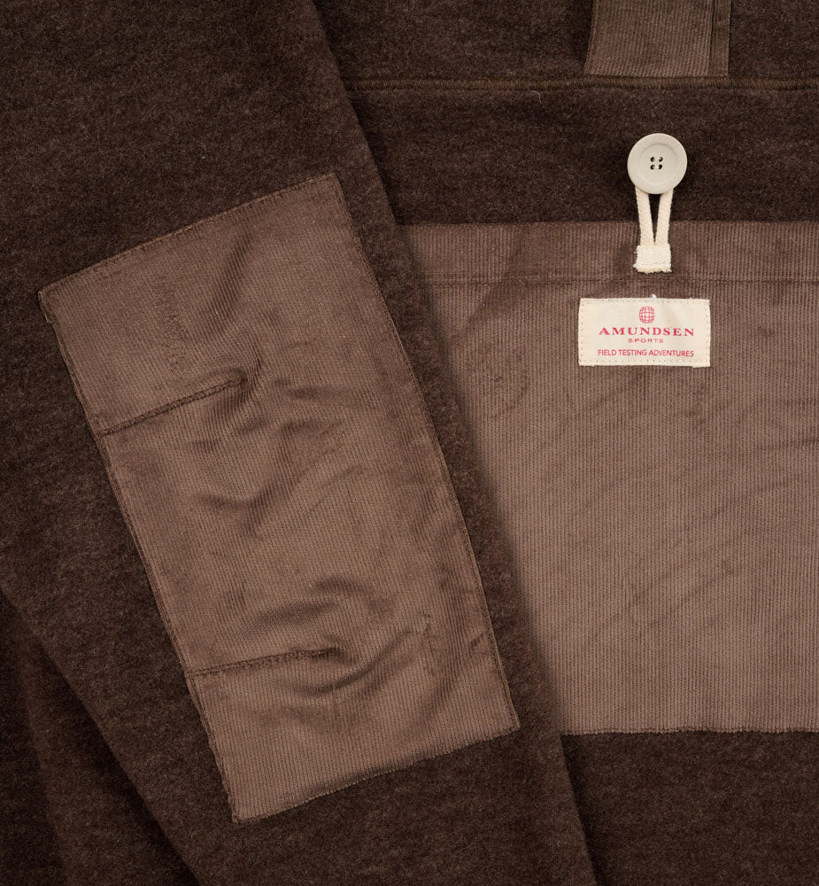 Amundsen Sports V-Bond Cord Fleece Womens Cowboy/Brown