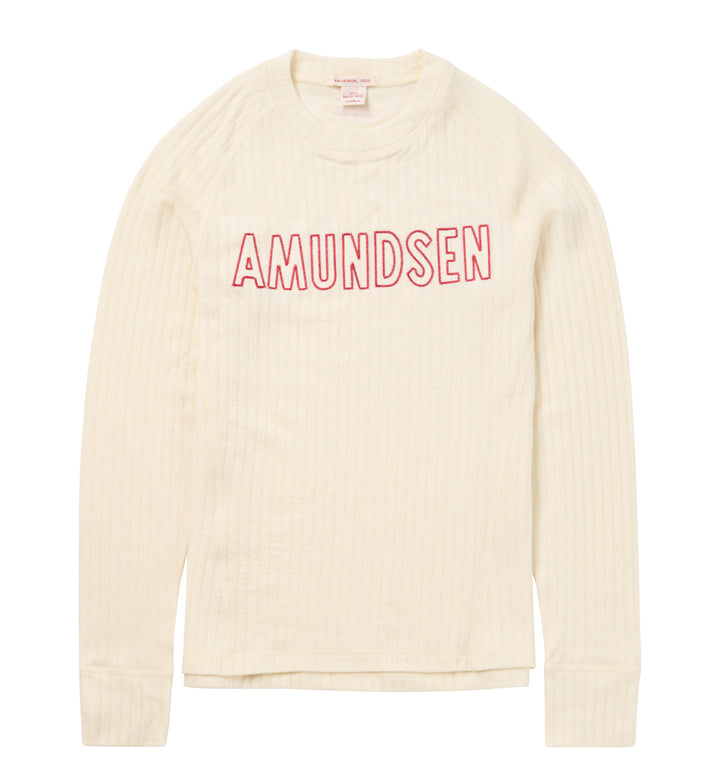 Amundsen Sports Hero's Hide Crew Neck Womens Natural/Logo