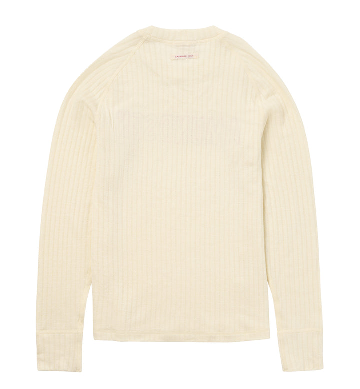 Amundsen Sports Hero's Hide Crew Neck Womens Natural/Logo
