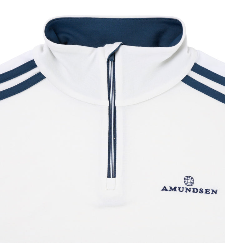 Amundsen Sports 5Mila Half-Zip Lines Womens White