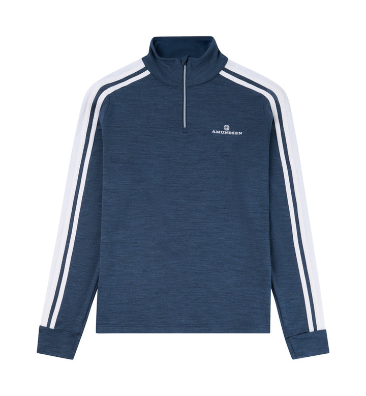 Amundsen Sports 5Mila Half-Zip Lines Womens Faded Navy