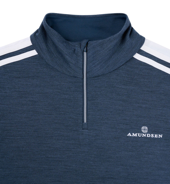 Amundsen Sports 5Mila Half-Zip Lines Womens Faded Navy