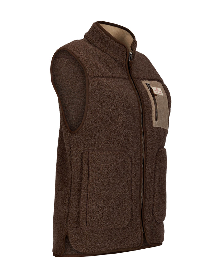 Amundsen Sports Heroes Wool Fleece Vest Womens Cowboy