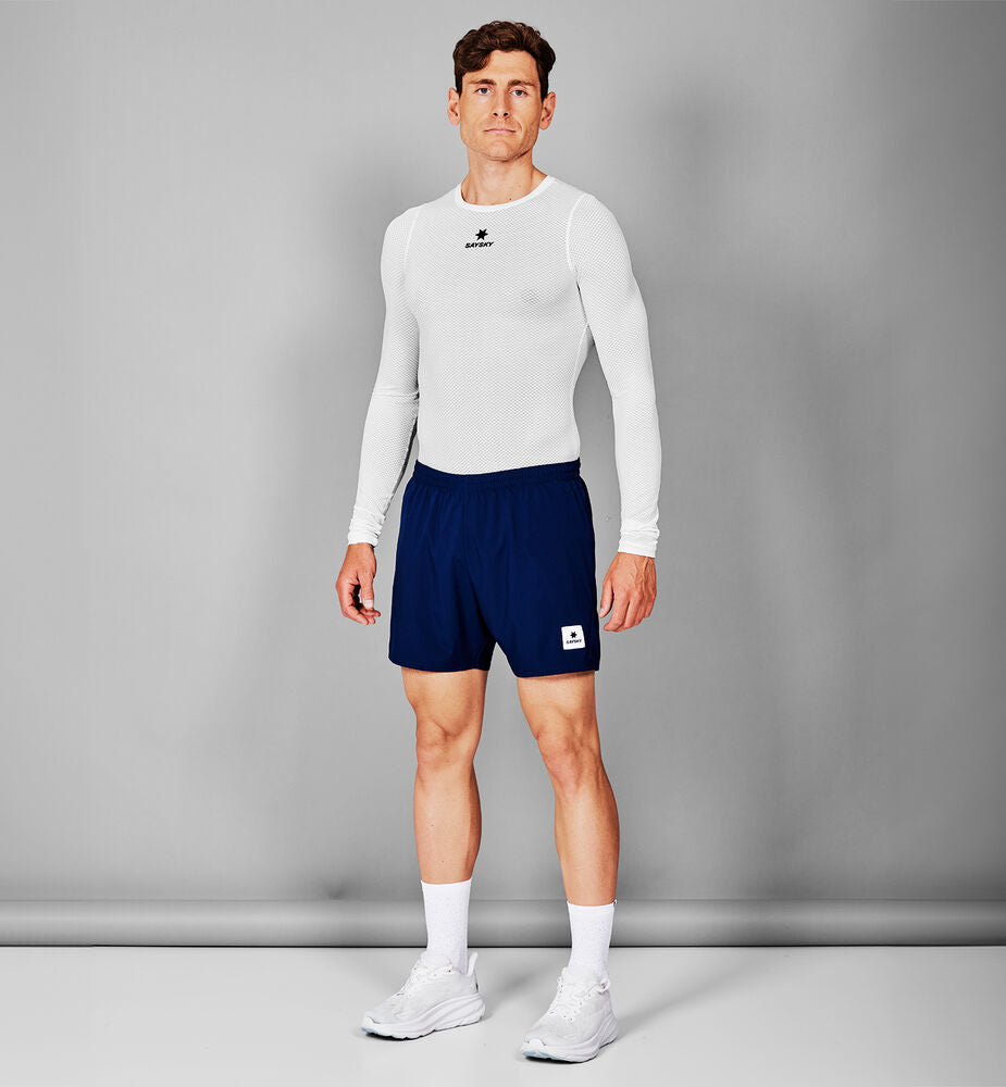 Saysky Mesh Base Layer Long Sleeve White