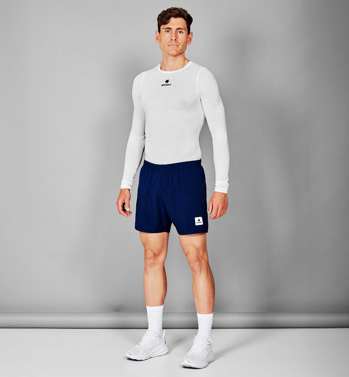 Saysky Mesh Base Layer Long Sleeve White