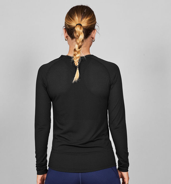 Saysky Mesh Base Layer Long Sleeve Black