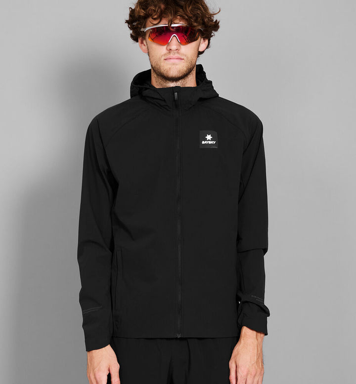 Saysky Clean Pace Flex Hooded Jacket Black