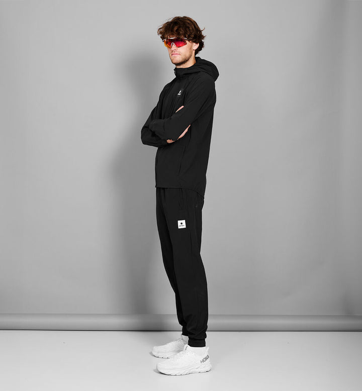 Saysky Clean Pace Flex Hooded Jacket Black