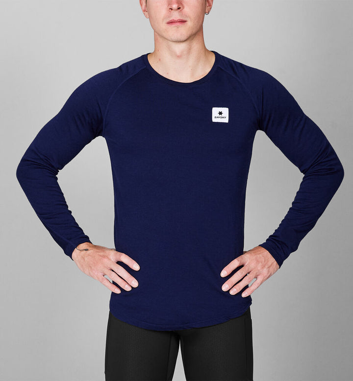 Saysky Merino 165 Base Layer Long Sleeve Blue