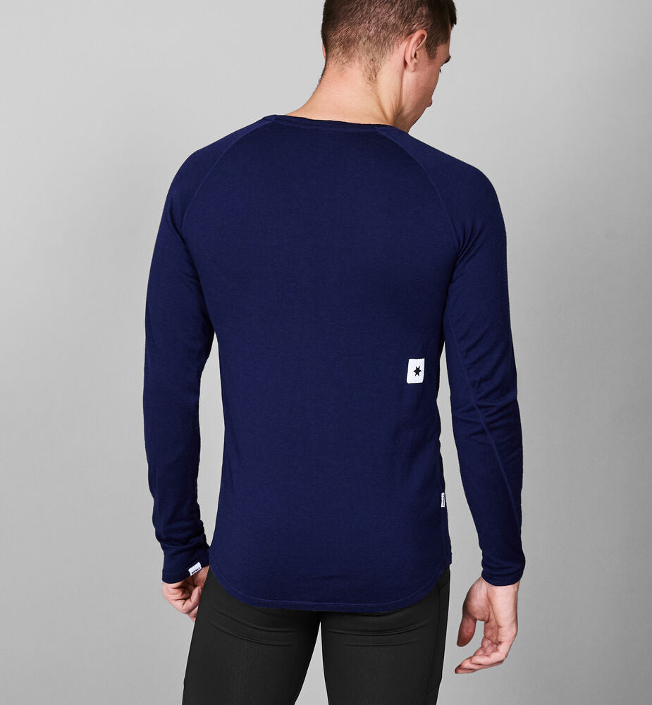 Saysky Merino 165 Base Layer Long Sleeve Blue
