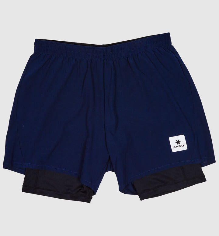 Saysky 2 in 1 Pace Shorts 5" Blue