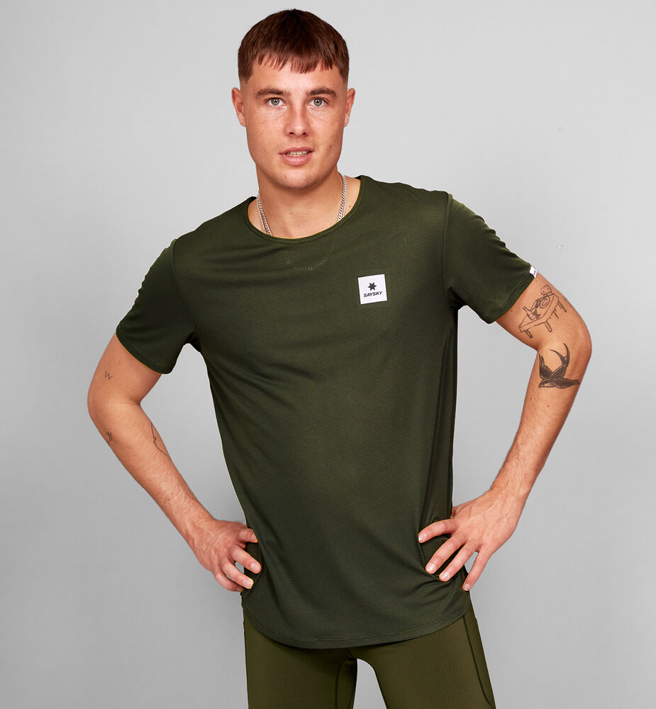 Saysky Clean Flow T-shirt Green