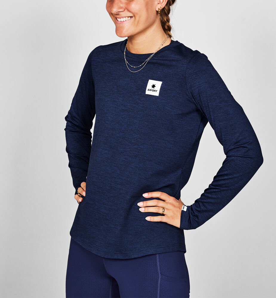 Saysky W Clean Pace Long Sleeve Blue