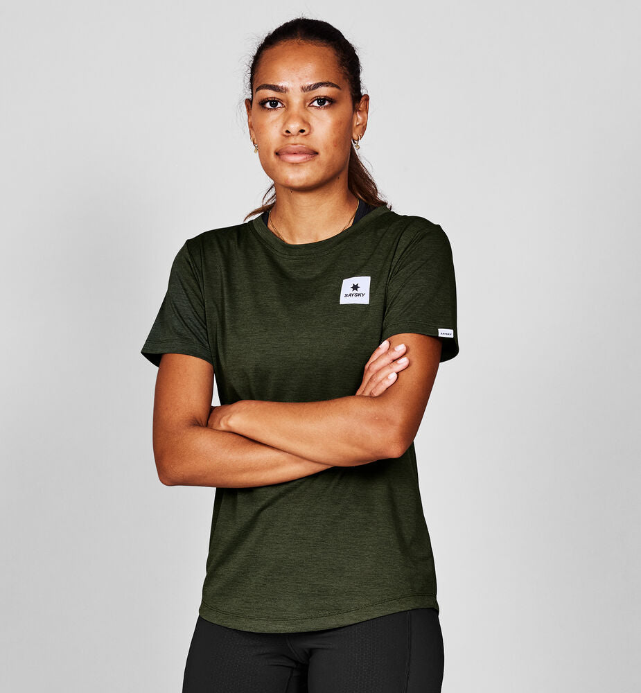 Saysky W Clean Combat Pro T-shirt Green