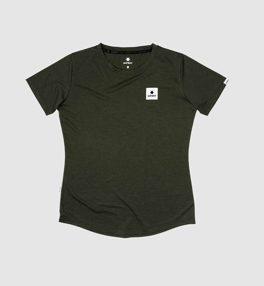 Saysky W Clean Combat Pro T-shirt Green