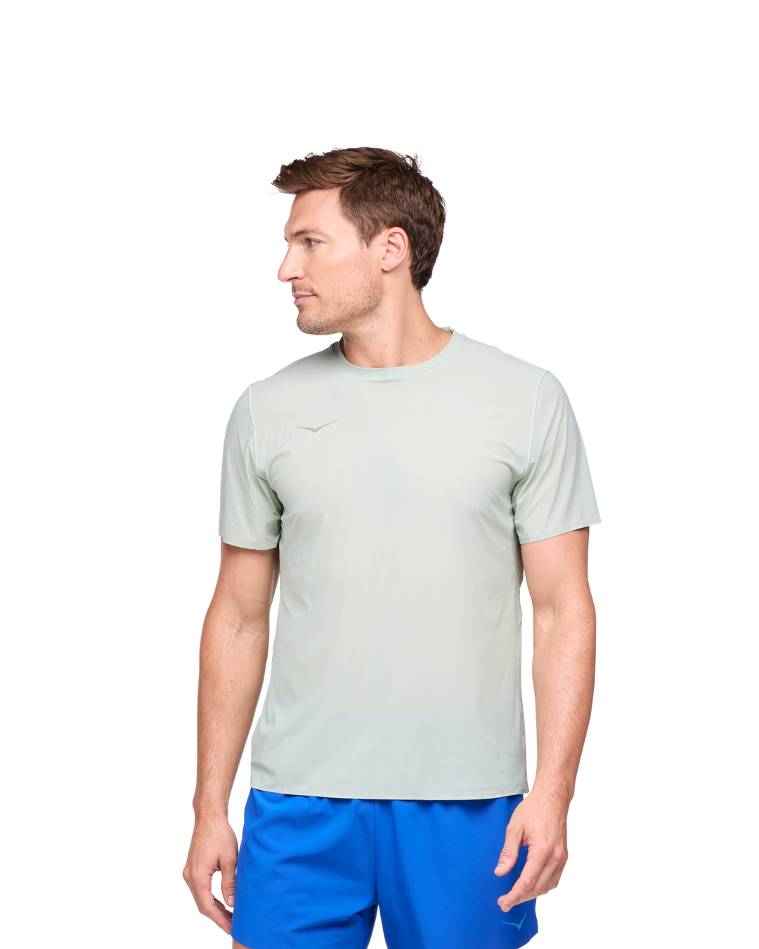 Hoka M AIROLITE RUN SHORT SLEEVE Aloe Vera