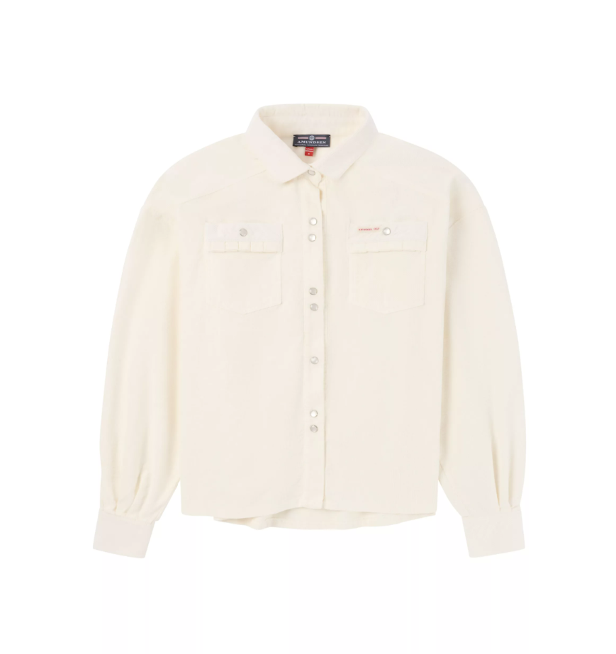 Amundsen Sports Wild Velvet Shirt Womens White