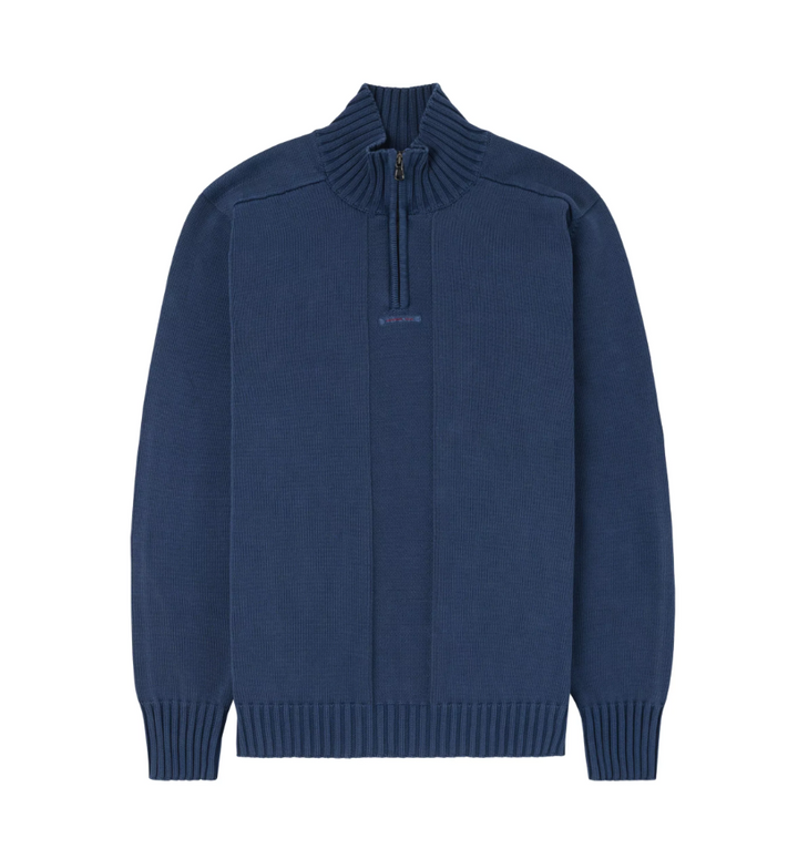 Amundsen Sports Lascar Half Zip Mens Denim Blue