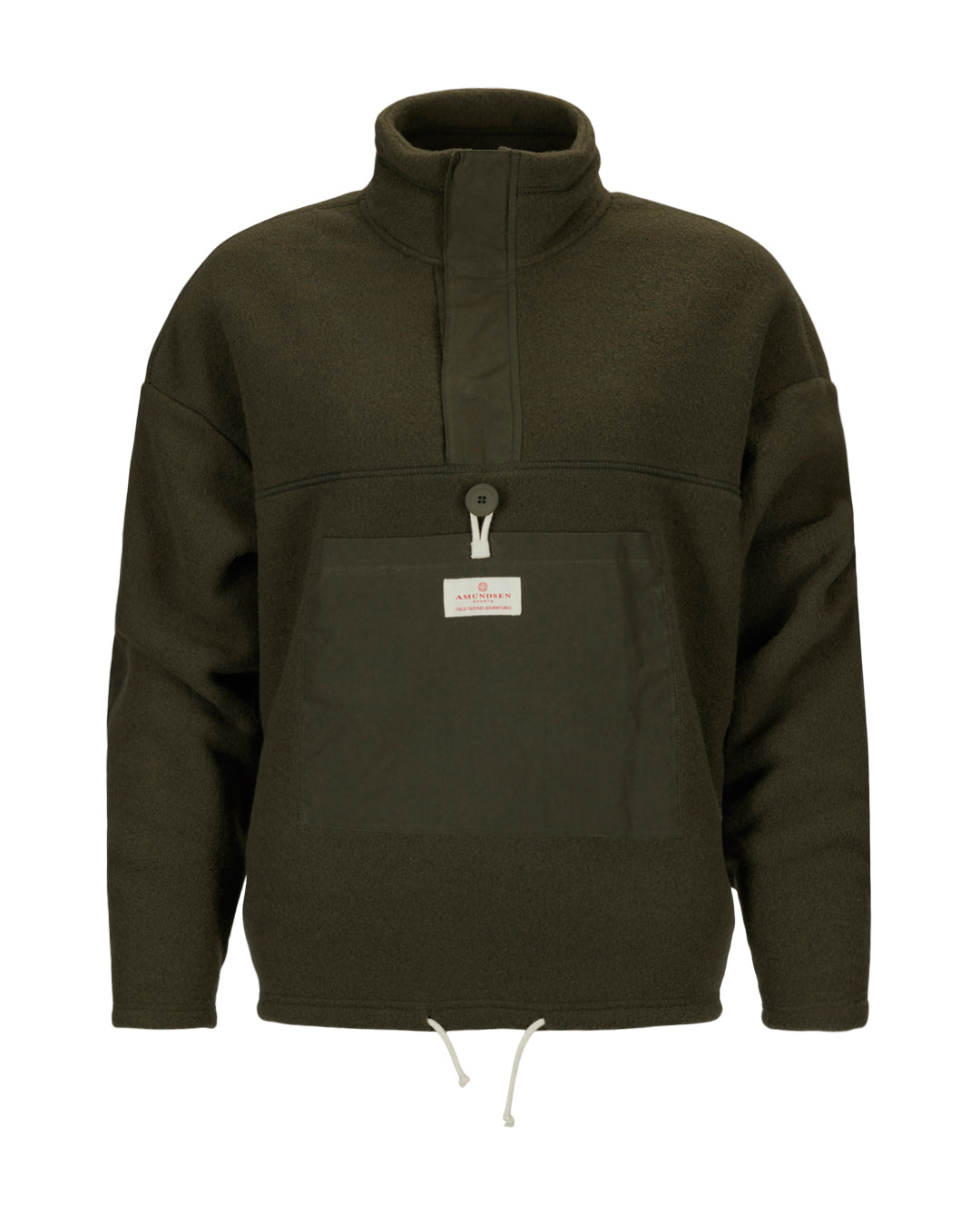 Amundsen Sports V Bond Waxed Fleece Nato Green Framsport amundsen-sports-v-bond-waxed-fleece-nato-green-framsport