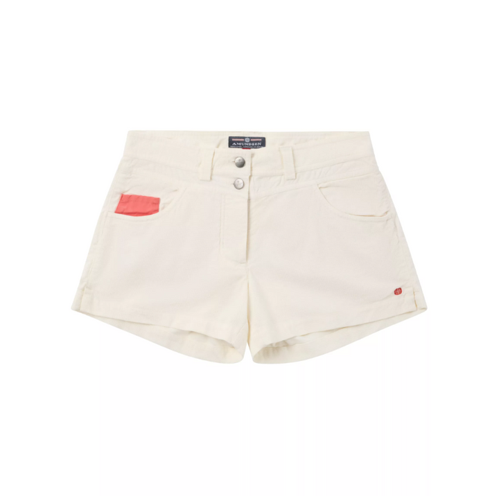 Amundsen Sports 4Incher Wild Velvet Shorts Womens White
