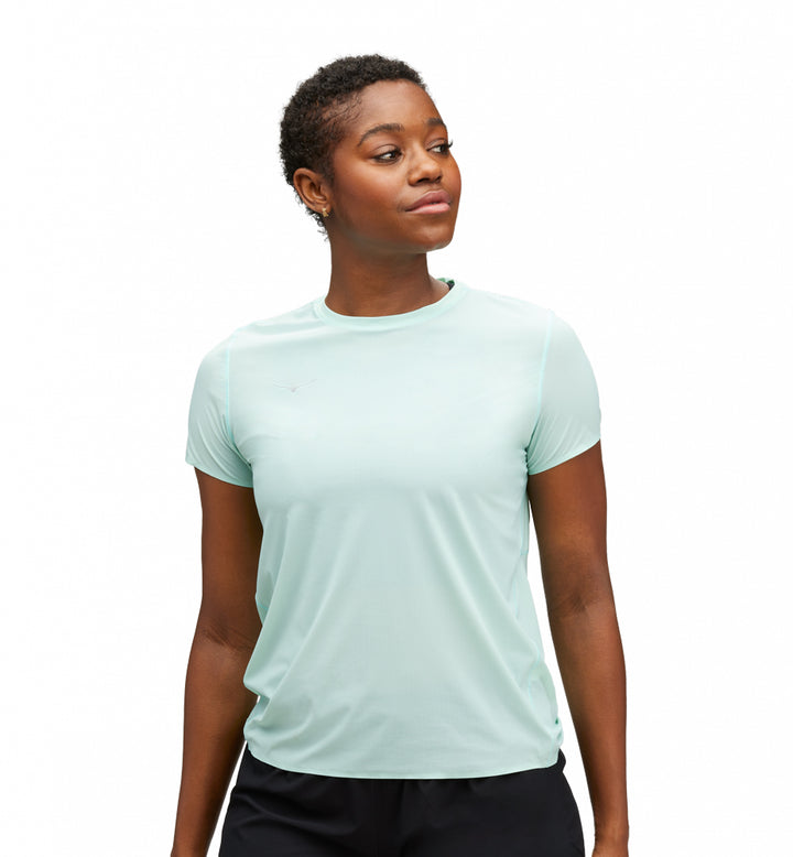 Hoka W AIROLITE RUN SHORT SLEEVE Cloudless