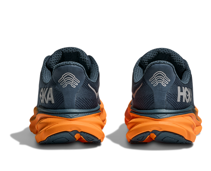 Hoka M CLIFTON 9 GTX Stormy Skies / Orange Zest