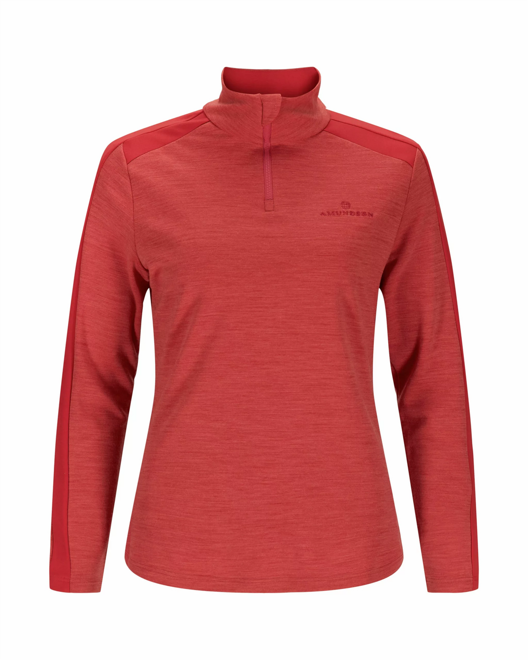 Amundsen Sports 5Mila Half Zip Womens Weathered Red