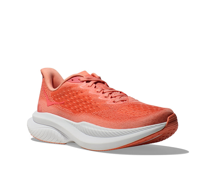 Hoka W MACH 6 LA Guava / White