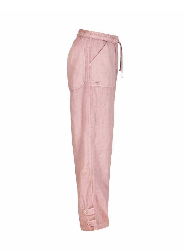 Amundsen Sports Safari Linen Pants Womens Faded Peony Pink