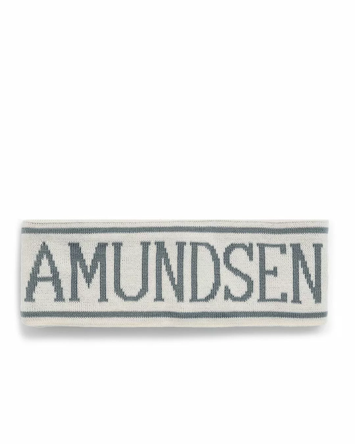 Amundsen Sports Ski Headband White/Stormy Blue