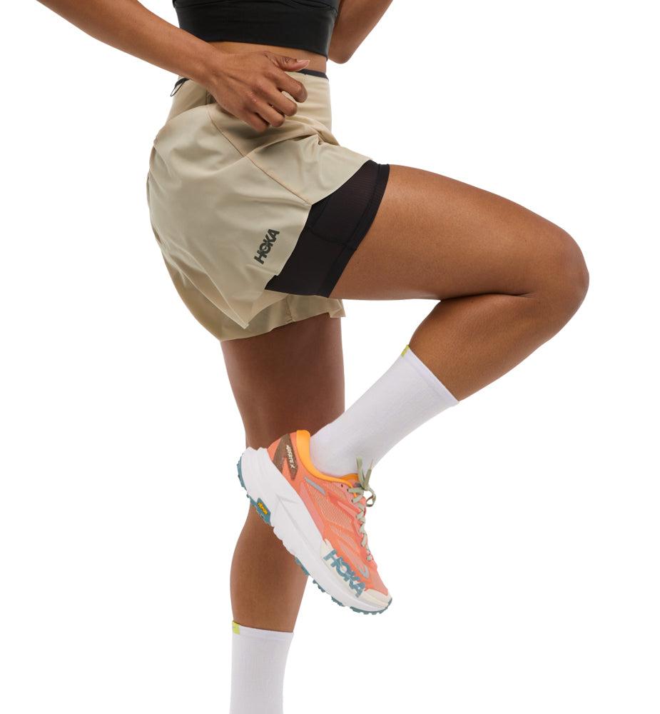 Hoka W SKYGLIDE SHORT Oatmeal