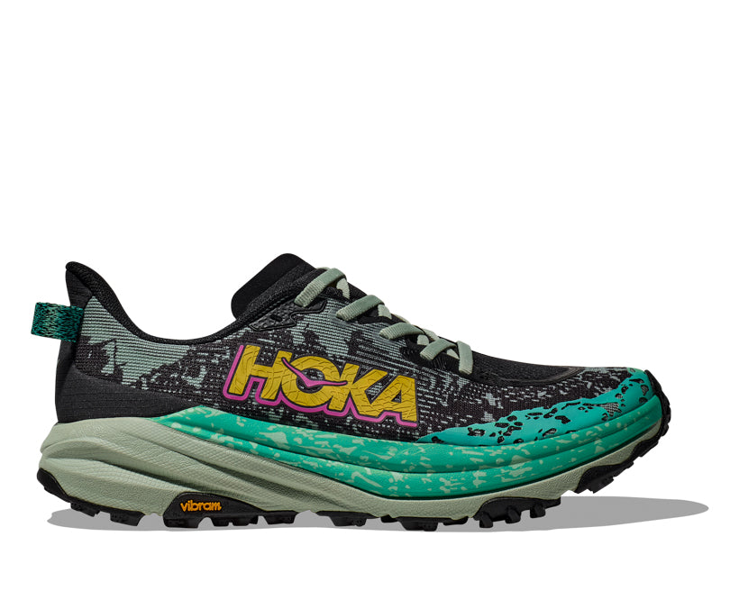 Hoka W SPEEDGOAT 6 Black / Aloe Vera