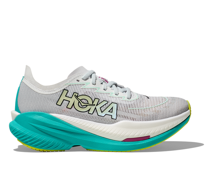 Hoka W MACH X 2 Frost / Electric Aqua