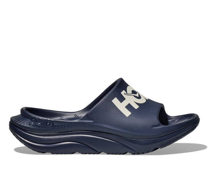 Hoka U ORA ATHLETIC SLIDE Varsity Navy / White