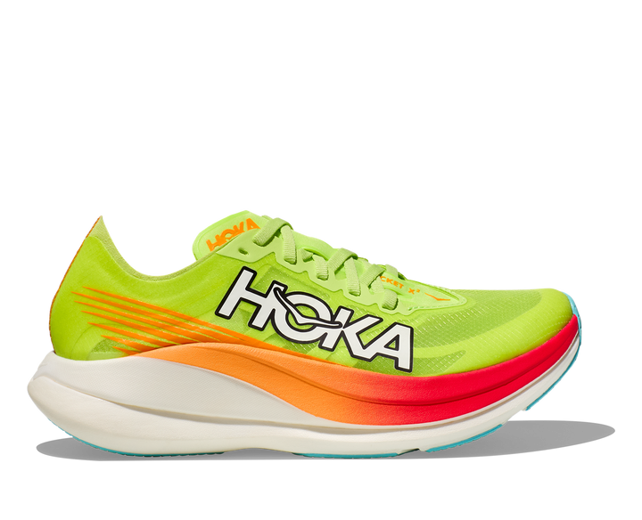 Hoka U ROCKET X 2 Lettuce / Solar Flare