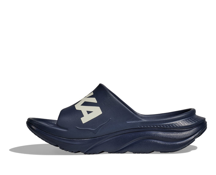 Hoka U ORA ATHLETIC SLIDE Varsity Navy / White