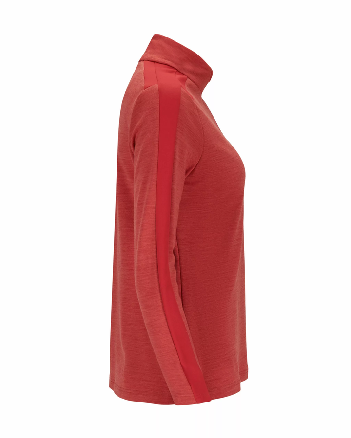 Amundsen Sports 5Mila Half Zip Womens Weathered Red