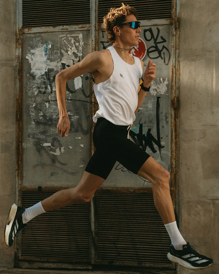 YMR Track Club Bäckaryd Men's Mid Tights Black
