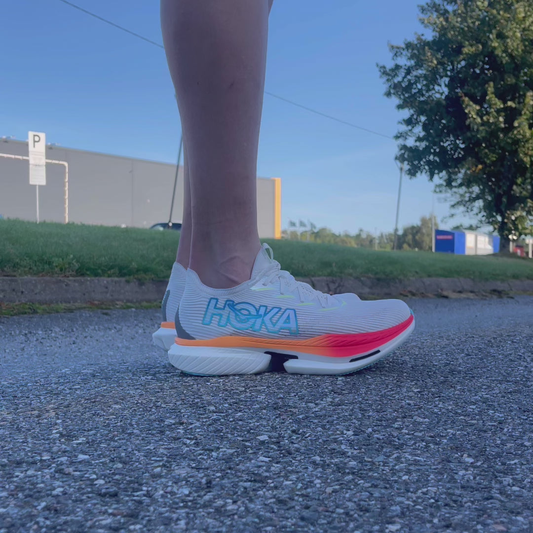 Hoka U CIELO X1 Frost / Cerise