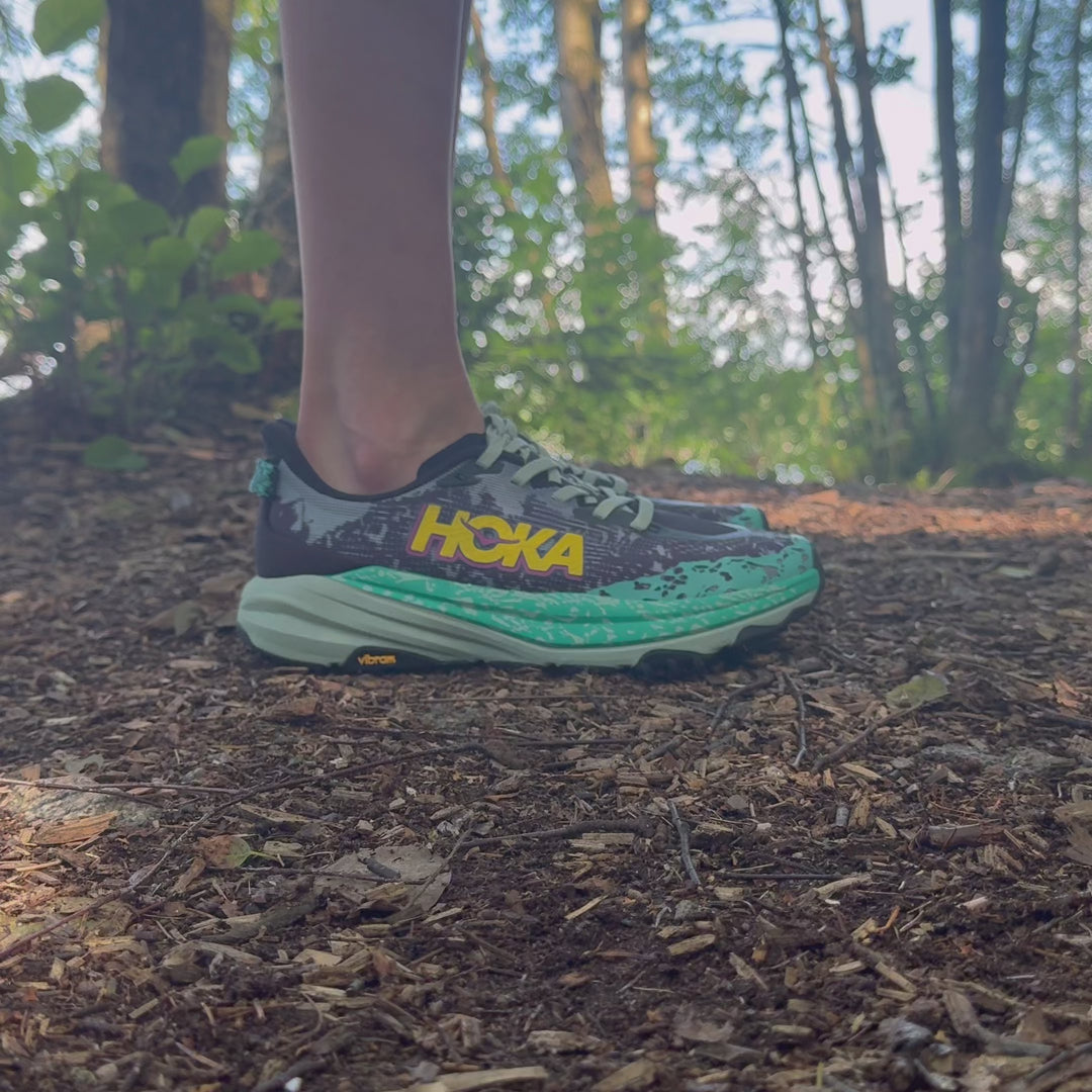 Hoka W SPEEDGOAT 6 Black / Aloe Vera