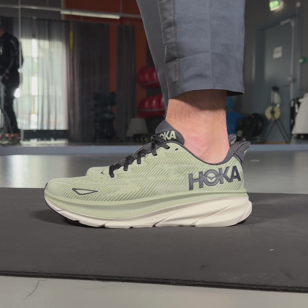 Hoka M CLIFTON 9 Sea Moss / Forest Lichen