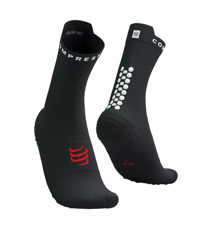 Compressport Pro Racing Socks V4.0 Run High Black/White
