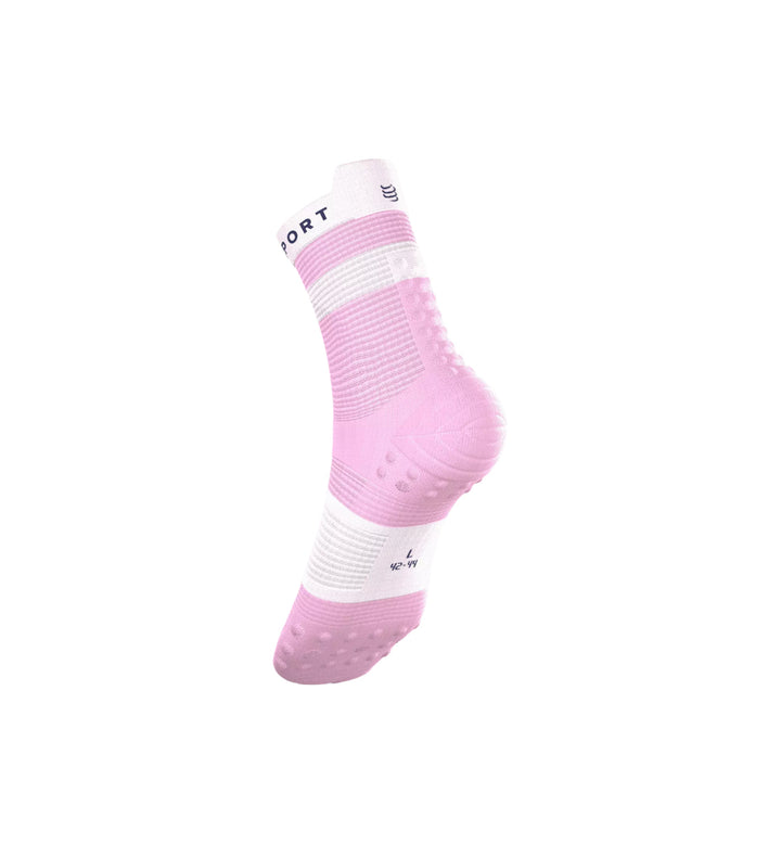 Compressport Pro Racing Socks V4.0 Run High Orchid/White