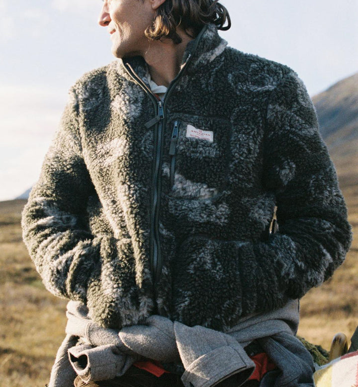 Amundsen Sports Huntsman Fleece Mens Olive/Pattern