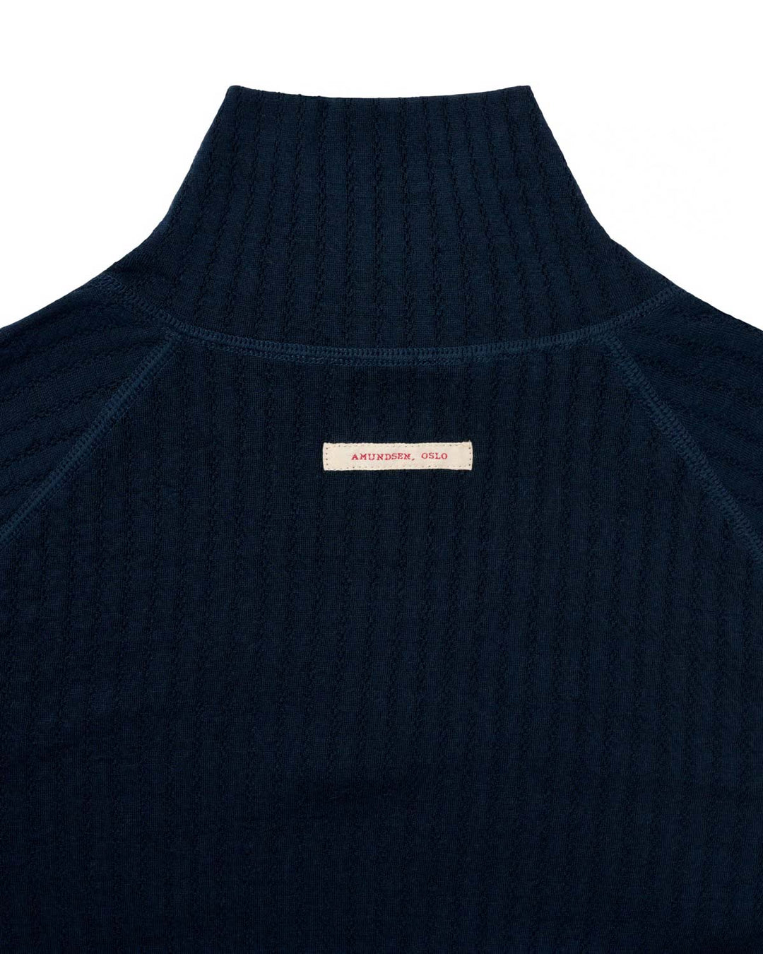 Amundsen Sports Hero's Hide Half Zip Mens Faded Navy/Logo