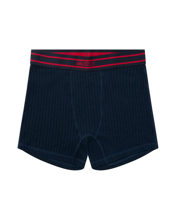 Amundsen Sports Hero's Hide Boxers Mens Faded Navy/Logo