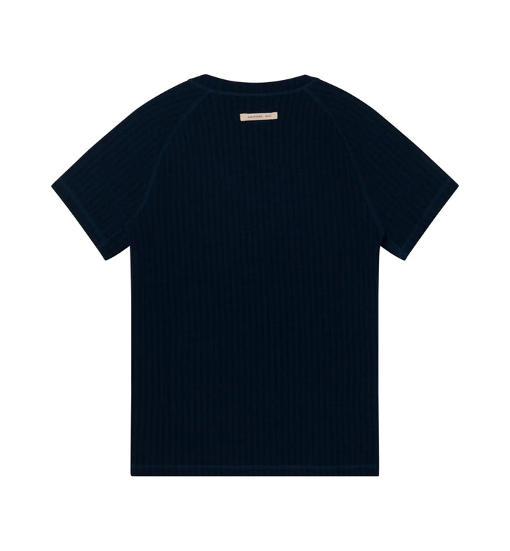 Amundsen Sports Hero's Hide Tee Womens Faded Navy/Logo