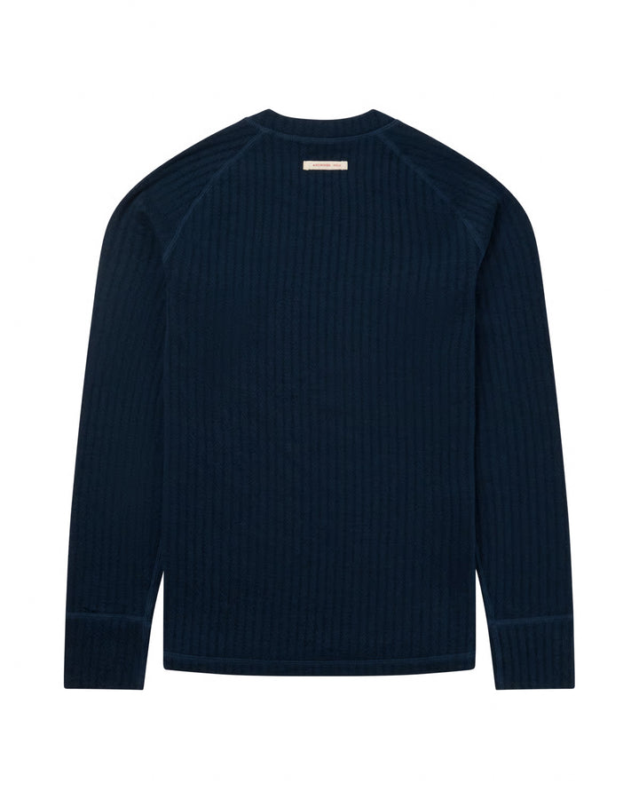 Amundsen Sports Hero's Hide Crew Neck Womens Faded Navy/Logo